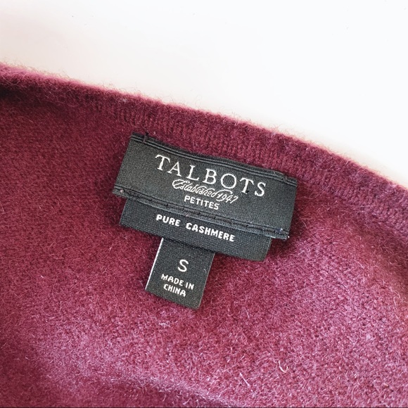 TALBOTS Cashmere Longsleeve S - Picture 3 of 5